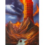 Lukasz Prządka (b. 1979), Three Burning Towers , 2023