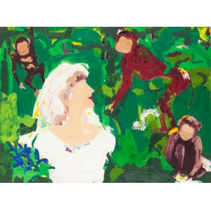 Bettina Bereś (b. 1958, Krakow), The Bride and the Monkeys, 1989