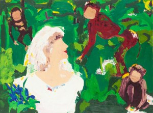 Bettina Bereś (b. 1958, Krakow), The Bride and the Monkeys, 1989