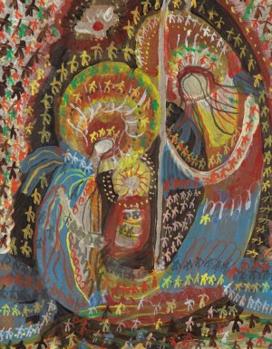 Władysław Luciński (ur. 1933), Święta Rodzina, 1987