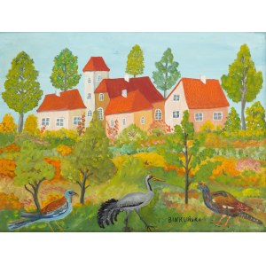 Anna Binkuńska (1908 - 1997), Schlesische Landschaft, 1992