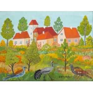 Anna Binkuńska (1908 - 1997), Silesian Landscape, 1992