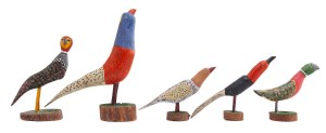 Andrzej Graczyk, Zestaw figur ptaków , 1990