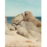 Anna Bilinska-Bohdanovichowa (1857 Zlotopole, Ukraine - 1893 Zlotopole, Ukraine), Rocky coast in Beg-Meil (Coastal rocks), 1891