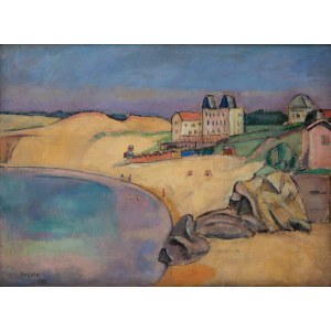 Henryk Hayden (1883 Warschau - 1970 Paris), Strand in Pouldu (Plage de Pouldu), 1909