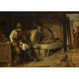 Aleksander Kotsis (1836 Ludwinów - 1877 Kraków), Orphan's plight.