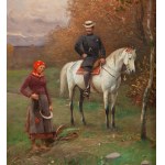 Władysław Wankie (1860 Varšava - 1925 Varšava), Stretnutie pod lesom