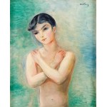 Mojżesz (Moise) Kisling (1891 Kraków - 1953 Paryż), Portret chłopca ze skrzyżowanymi ramionami (
