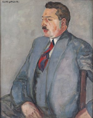 Leopold Gottlieb (1879 Drohobycz - 1934 Paryż), Portret Ericha Cohna, 1928