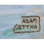 Adam Styka (1890 Kielce - 1959 New York), Púštna oáza, 30. roky 20. storočia.