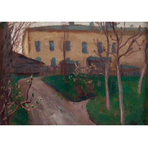 Jan Stanislawski (1860 Olszana, Ukraine - 1907 Krakow), Spring in the Garden
