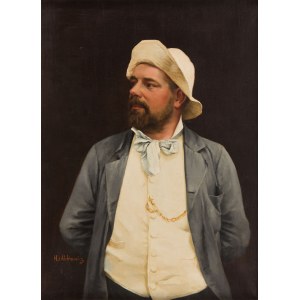 Hyacinth Alchimovich (1841 - 1897 ), Porträt eines Malers