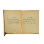 STECKI K. - Triolety tatrzańskie, Zakopane 1923r.