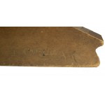 CHROBAK J. - Socha horala a horalky, signovaná, 2. polovica 20. storočia, rozmery 27,5 x 17 cm