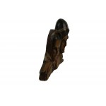 CHROBAK J. - Rzeźba górala i góralki, sygnowana, II poł. XX wieku, rozm. 27,5 x 17cm