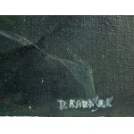 Öl auf Leinwand Morskie Oko, signiert KARASEK, f. 33,5 x 42cm