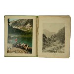 BIZAŃSKI Stanisław - Ansichten aus dem Tatra-Gebirge, 20 illustrierte Drucke, zusätzlich 15 Farbpostkarten auf die Rückseite der Tafeln geklebt, 1901, RARE