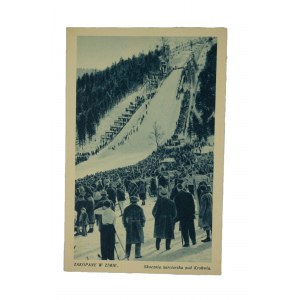 ZAKOPANE w zimie. Skocznia narciarska pod Krokwią, fot. T. i S. Zwoliński, czysta