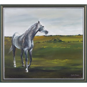 Maria Tryzno, Pferd, 1980er Jahre