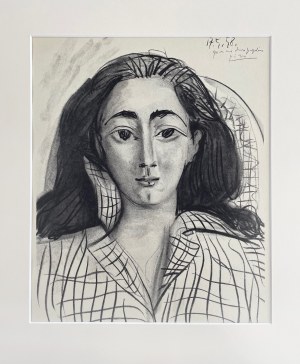 Pablo Picasso (1881-1973), Portret Jacqueline Roque, 1964