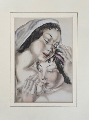 Suzanne Ballivet (1904-1985), Love Scene, 1950s.