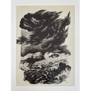 Stanislaw Ostoja-Chrostowski (1900-1944), Storm by the Sea from the works of Shakespeare, 1940