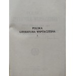POTOCKI Antoni - POLSKA LITERATURA WSPÓŁCZESNA Część I-II w 1 wol. Oprawa RADZISZEWSKI Stan bardzo dobry