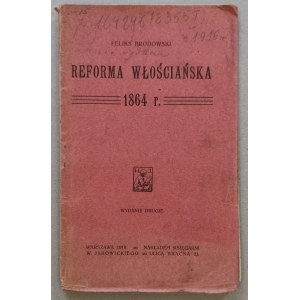 Brodowski Feliks, Reforma włościańska 1864 r., Wyd.2,1919 r.