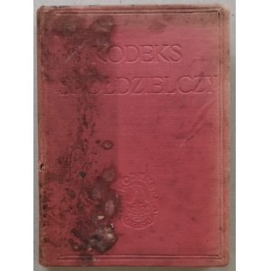 Družstevný kódex. Zbierka zákonov... [opr. Wladyslaw Jenner, Ľvov 1926].