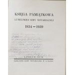 Pamětní kniha Lublinské notářské komory, 1939. [Věnování prezidentem]
