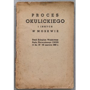 Proces s Okulickým - 1945