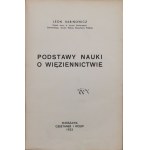 Rabinowicz Leon, Grundlagen der Gefängniswissenschaft, 1933