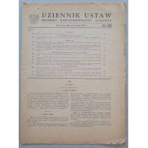 [Stan wojenny] Dziennik Ustaw nr 29, z 14 XII 1981