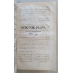 Journal of Laws [of the Duchy of Warsaw] 1807 - 1809 No. 1-12, Constitution of the K.W.