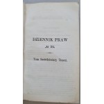 Dziennik Praw [Królestwa Polskiego] T.63 nr 194-200 (I-VIII 1865)