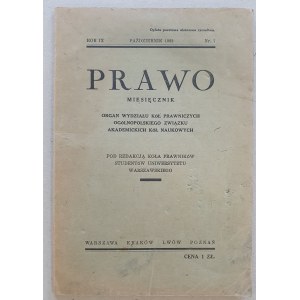 Právo, R.IX:1932 č. 7, mesačník.