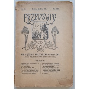 Przedświt, Kraków, R. XXX, 1911, č. 12 [PPS organ].