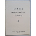 Statute of the Gdynia Technical Society, 1928.