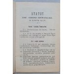 Statuten der Gesellschaft für Bürgerliche Verteidigung in Nowy Sącz, 1913.