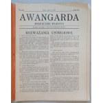 Awangarda, Miesięcznik Młodych r. 1928 nr 5-6, Lipiec-sierpień