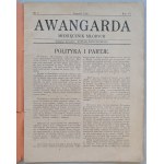Awangarda, Miesięcznik Młodych r. 1928 nr 7, Wrzesień