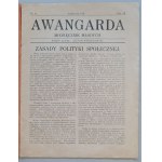 Avantgarda, Miesięcznik Młodych r. 1928 č. 8, říjen