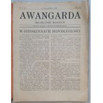 Avangarda, Miesięcznik Młodych r. 1928 č. 9-10, listopad-prosinec