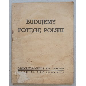 Der Aufbau der Macht Polens, Obóz Zjednoczenia Narodowego[1938,Ozon / OZN].