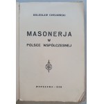 Chelminski Boleslaw, Masonry in Contemporary Poland, 1936