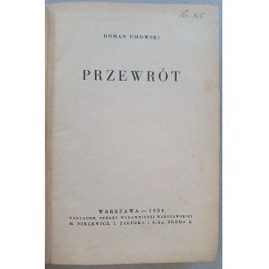 Dmowski Roman - Przewrót, 1934