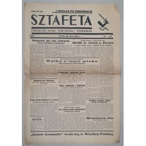 Štafeta, R.I. - 1934 č. 24 z 25. května [ONR, antisemitismus].
