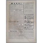 [POAK] V útoku, Druhé jednodňové noviny, venované boju za poľskosť filmu.... [1938, antisemitizmus].