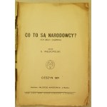 Wielkopolski St, Co to są Narodowcy(ich cele i dążenia)?, Cieszyn 1931. [S. Udziela]