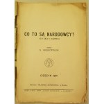 Wielkopolski St, What are the Narodowcy(their goals and aspirations)?, Cieszyn 1931 [S. Udziela].